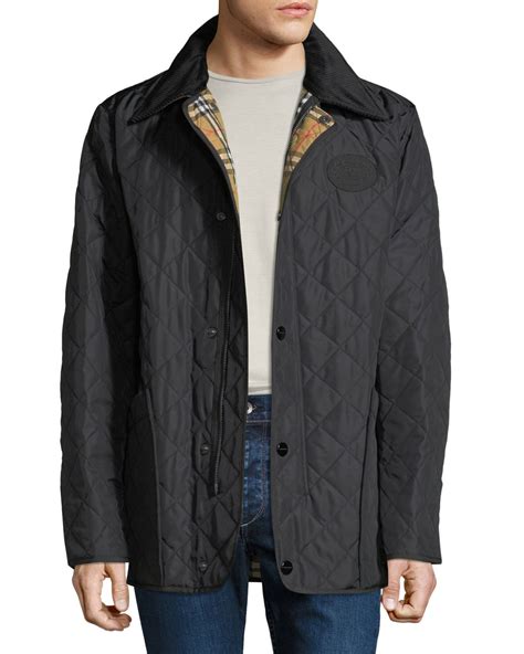 mens burberry jackets on sale|Burberry men's winter jacket.